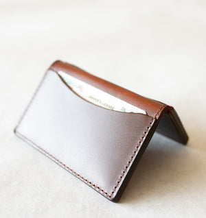 Open image in slideshow, Leather Minimalistic Cardholder Wallet
